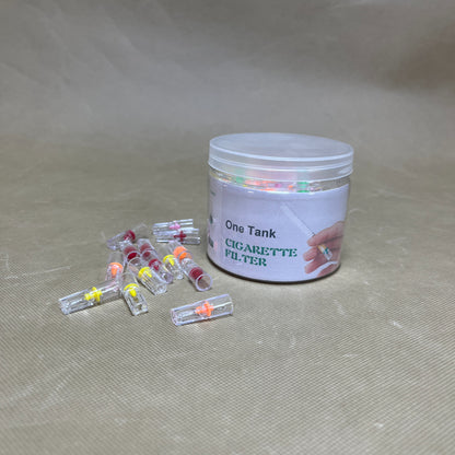 One Tank  Cigarette filters, Disposable Cigarette Filters for Smokers, Cigarette Holder Filter, Tobacco Filters
