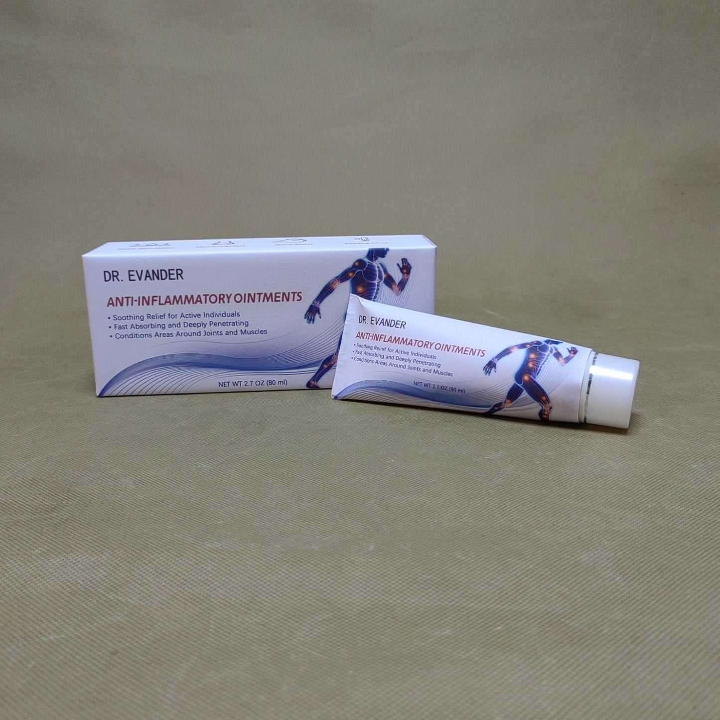 DR.EVANDER Anti-inflammatory ointments,Advanced Pain Relief Topical Anti Inflammatory Cream to Soothe Muscle & Joint Pain
