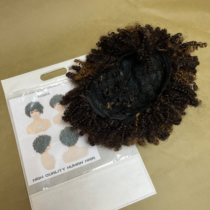 Arzuna Human hair,Human Hair Wigs for Black Women Brazilian Virgin Short Curly Afro Wigs