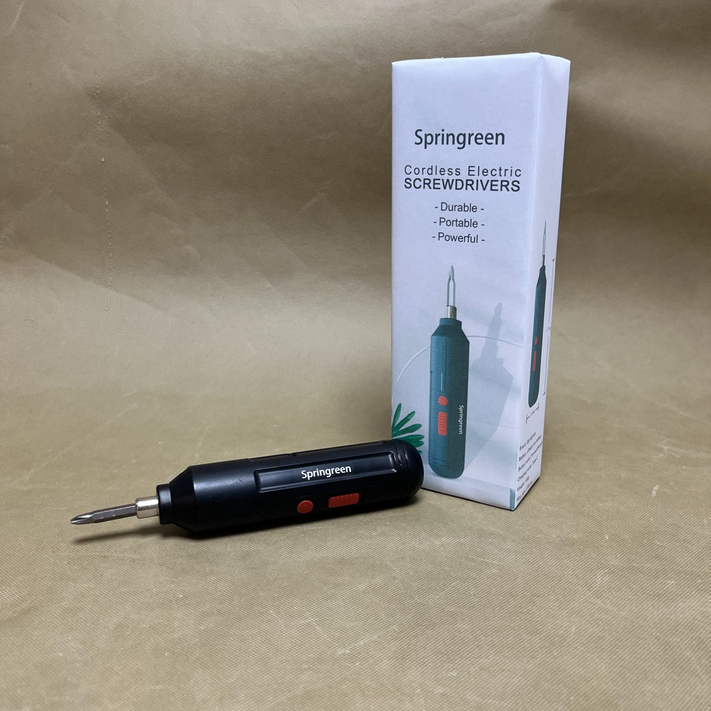 Springreen  Electric screwdrivers ,Small Cordless Screwdriver,Battery Operated,Rechargeable