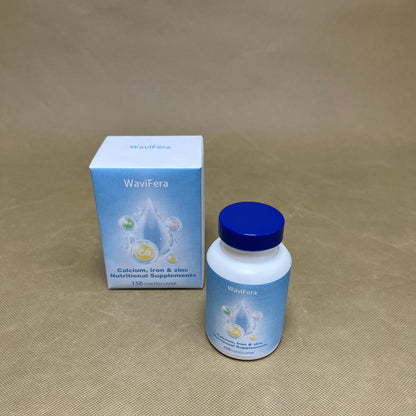 WaviFera  Nutritional supplements, 150 Capsules - Gluten Free, Vegetarian Capsules, Soy Free & Non-GMO
