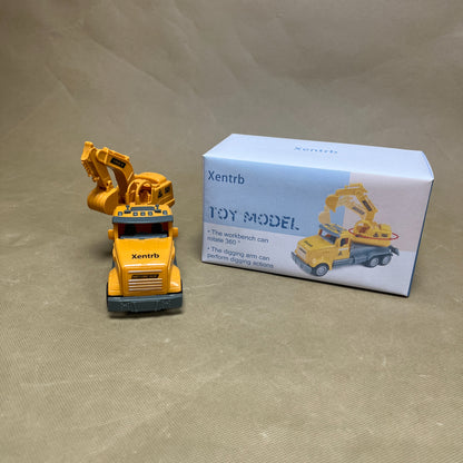 Xentrb  Toy models, Mini Model Construction Vehicle Toy Set for Boys Girls Age 1-3 4 5 6 7 Years Birthday Party Favors Gift