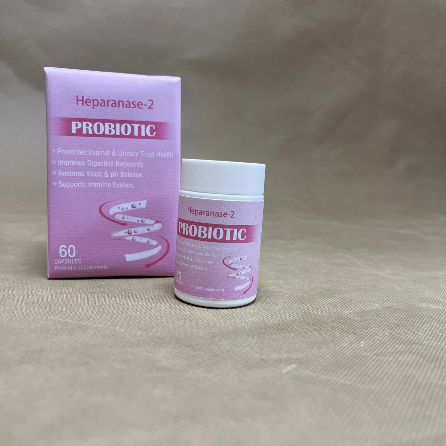 Heparanase-2   Probiotic supplements , Feminine Health ,  Organic Prebiotics,  Women Probiotic