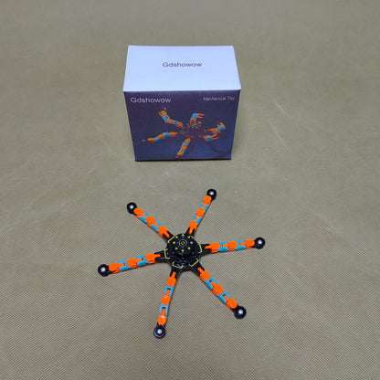 Gdshowow Mechanical toys ,Transformable Fidget Spinners for Kids and Adults Easter Birthday Party Favors for Boys and Girls