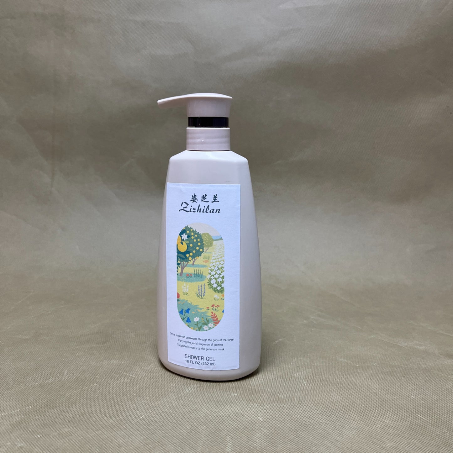 Zizhilan  Shower gel, Multi-Oil Hydrating Body Wash,  for Dull, Dehydrated Skin ,Evens Tone