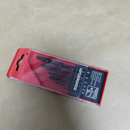 momentum  Power drill bits ,Twist Drill Bit Set for Hard Metal, Stainless Steel, Cast Iron, Wood and Plastic, with Storage Case