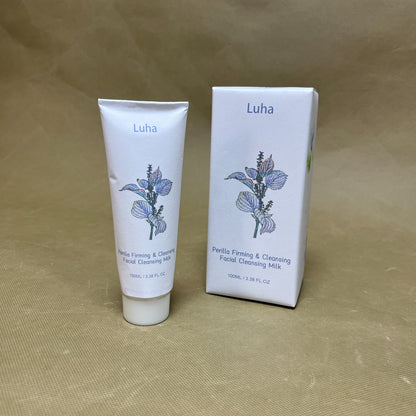 Luha  Facial cleansing milk,Relief Moisture Cleansing Milk, Hydrating Gentle Facial Cleanser for Sensitive Skin