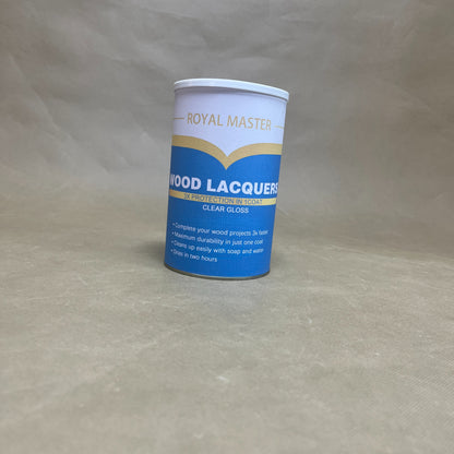 ROYAL MASTER  Wood lacquers, Clear Lacquer in Satin Finish , Premium,for Wood & Plastic - Self-Cross-Linking