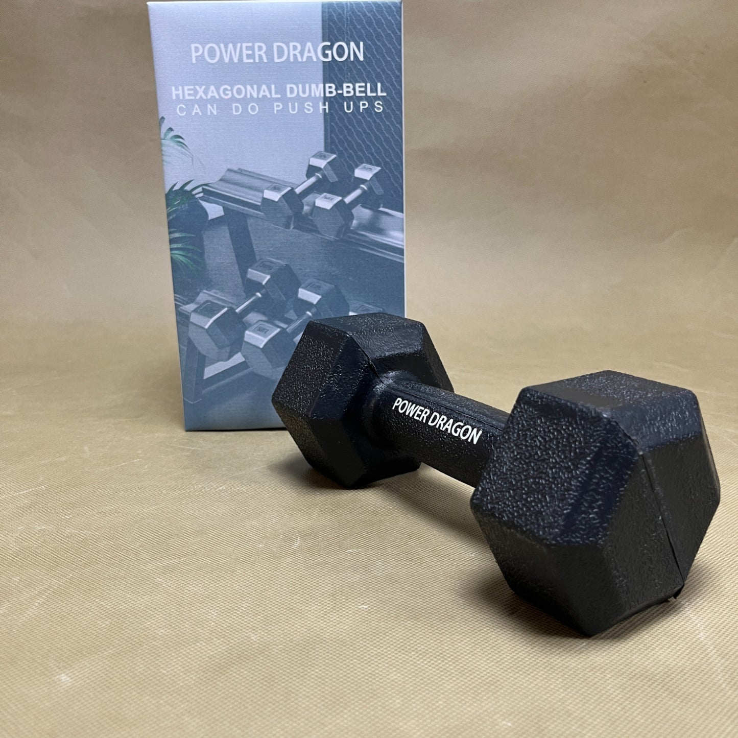 POWER DRAGON  Dumb-bells  ,Neoprene Dumbbell , Anti-roll, Hex Shape ,for Men & Women