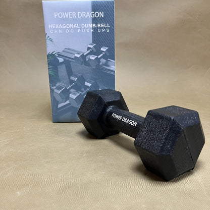 POWER DRAGON  Dumb-bells  ,Neoprene Dumbbell , Anti-roll, Hex Shape ,for Men & Women
