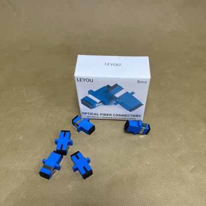 LEYOU   Optical fiber connectors , Simplex Fiber Optical Adapters Cable Connectors