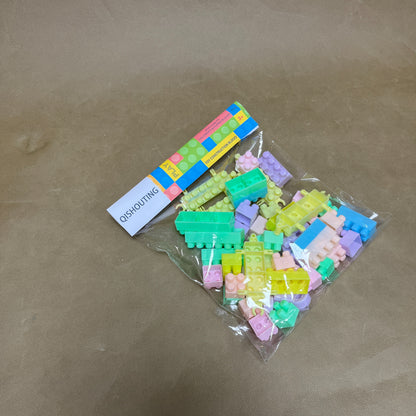 QISHOUTING  Toy construction blocks ,Mega Building Blocks for preschoo,for Toddler to Improve Imagination、Creativity、Hands-on Ability