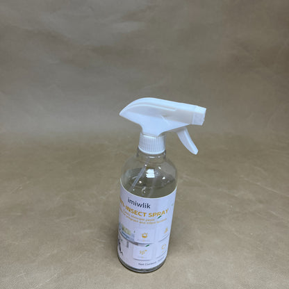 imiwlik  Anti-insect spray , Indoor and Outdoor Use, Plant-Based Formula Ants, Bed Bugs, Dust Mites Spiders