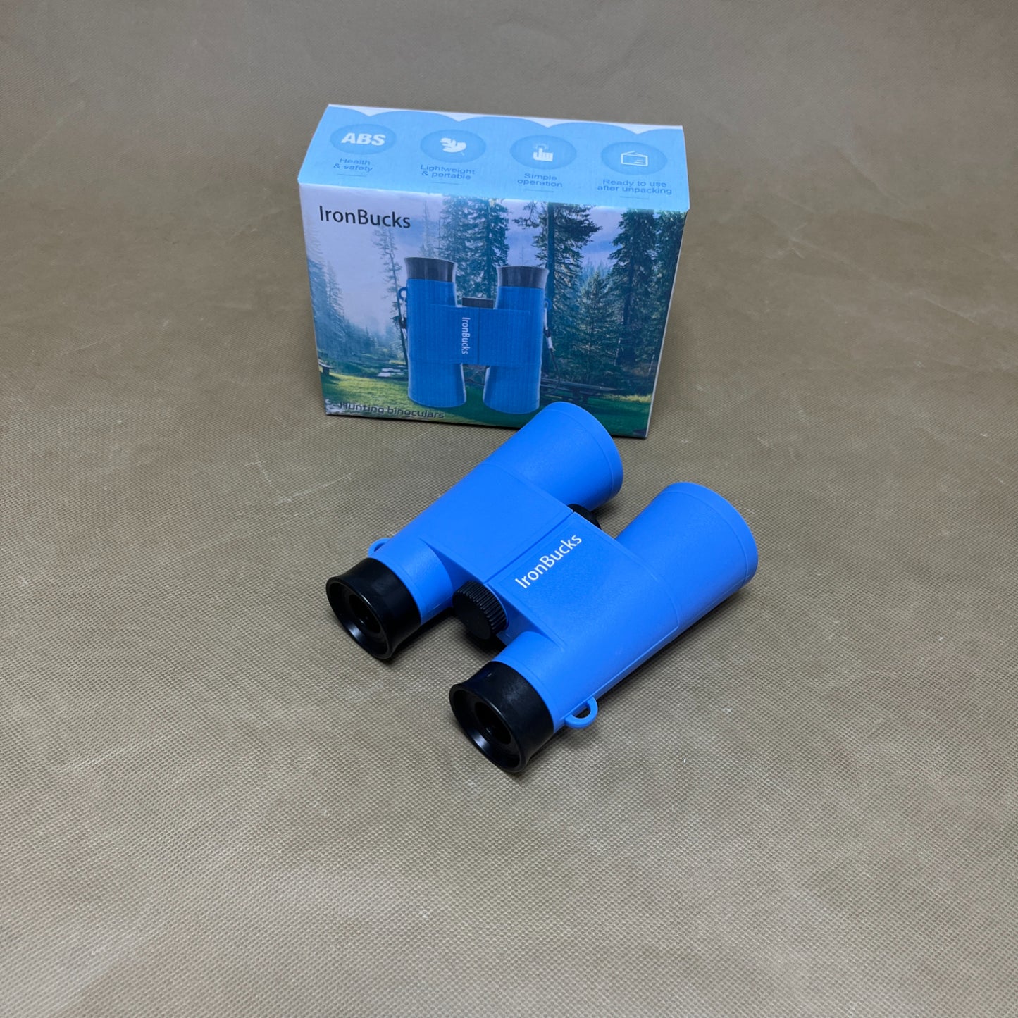 IronBucks  Hunting binoculars ,Large View Binoculars with Clear Low Light Vision - Lightweight Waterproof Binocular