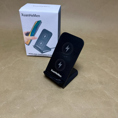 XuanHeMen  Wireless charging stands for smartphones , Wireless Charging Station with Sleep-Friendly Adaptive Light