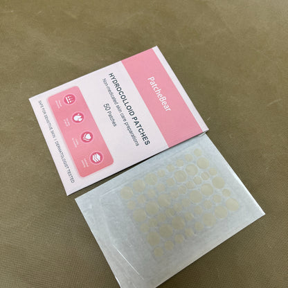 PatcheBear   Patches containing non-medicated skin care preparations,Fast Acting Hydrocolloid Pimple Patches for Breakouts