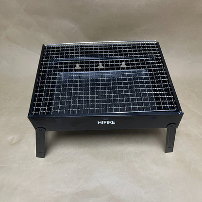 HIFIRE  Portable wood pellet grills ,Foldable Compact Barbecue BBQ Grill Charcoal Stove Shish Kabob Tabletop