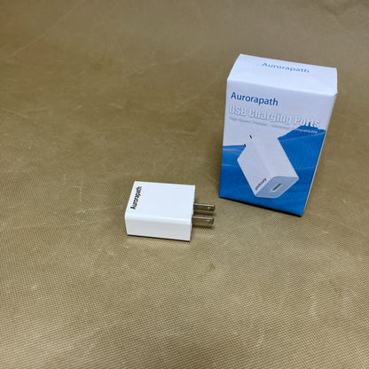 Aurorapath  USB charging ports,USB Port Cube Power Plug Adapter Fast Phone Charger Block Charging Box Brick
