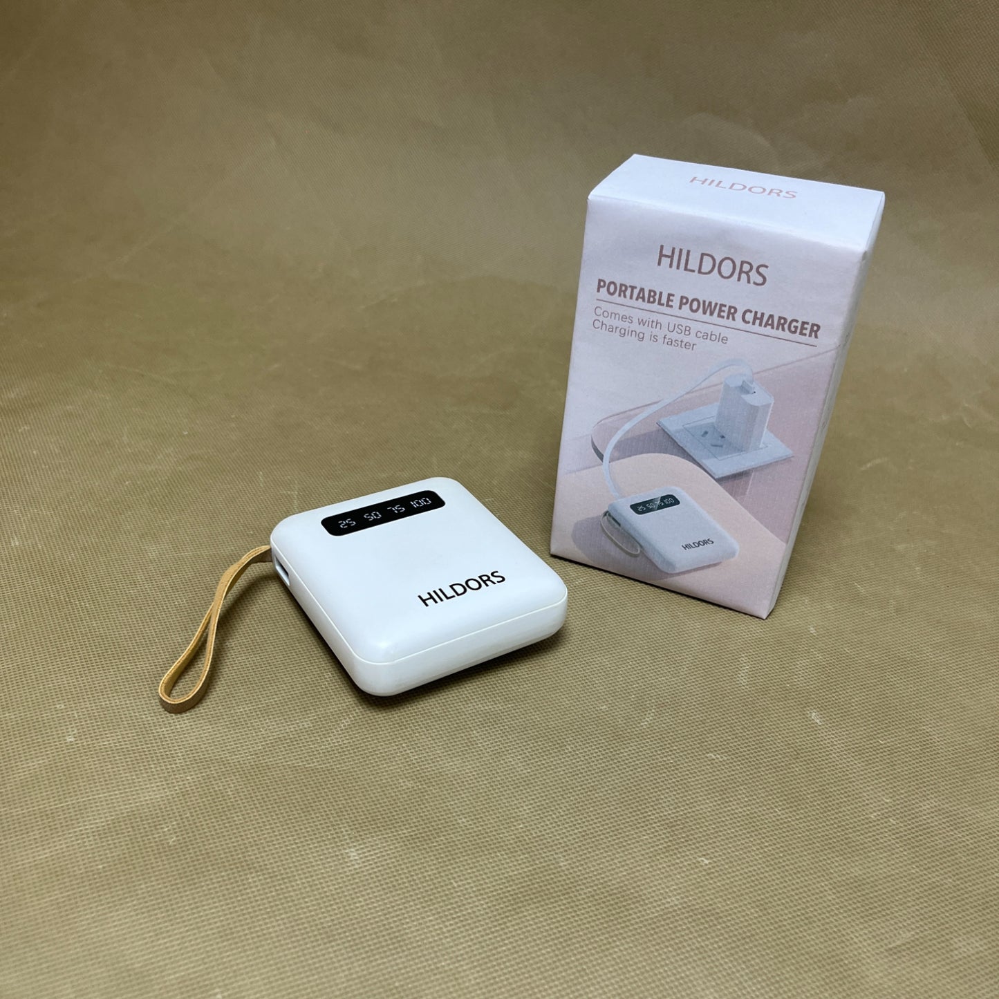 HILDORS  Portable power chargers  ,Portable Charger ,LCD Display Power Bank