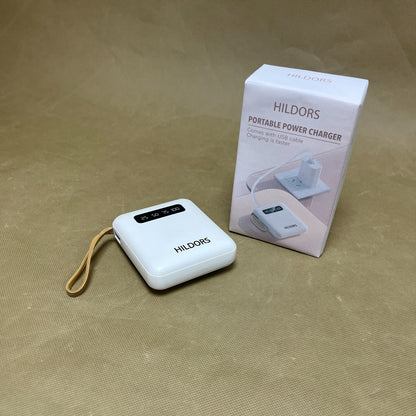 HILDORS  Portable power chargers  ,Portable Charger ,LCD Display Power Bank