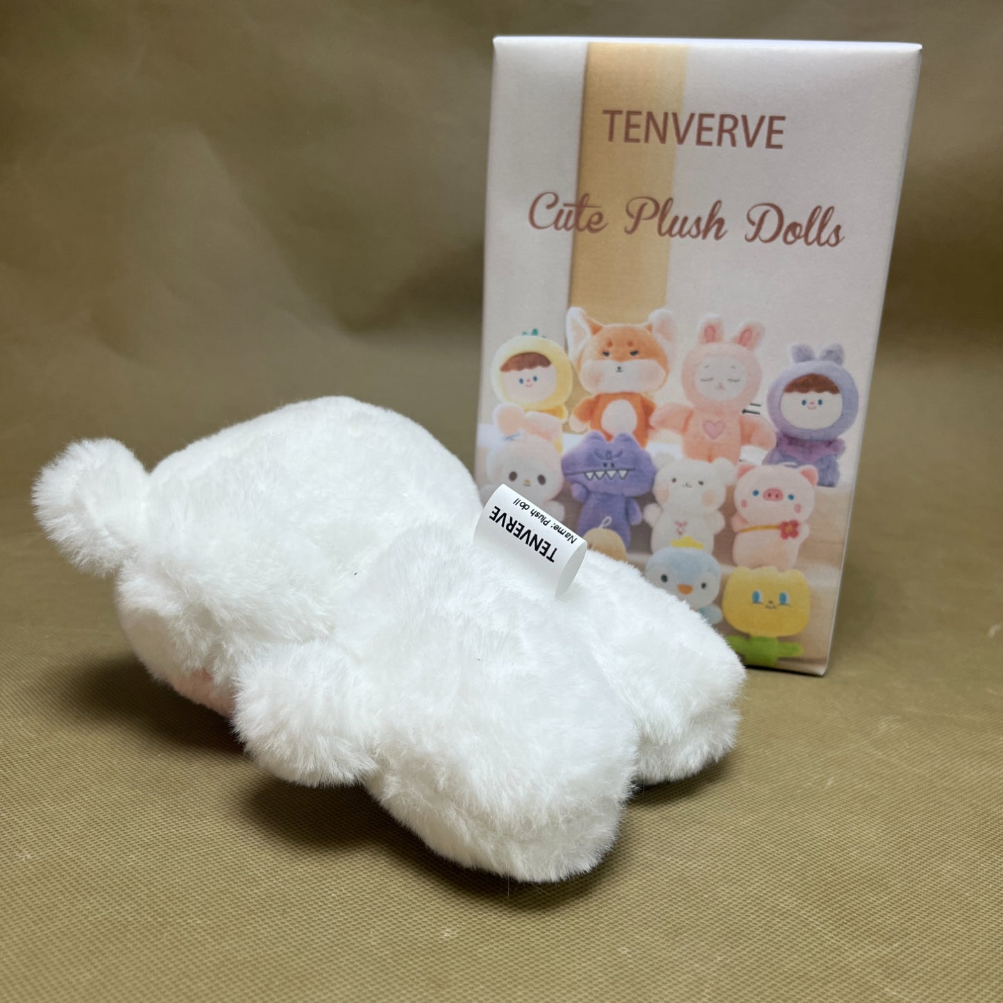 TENVERVE  Stuffed and plush toys,  Soft Stuffed Animals for Kids,for Little Hands, Cuddly Travel Toys