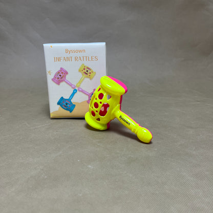 Byssown  Infant toys, Newborn Hand Catching Toy , Grasp & Shake Shine Rattle Developmental Toy