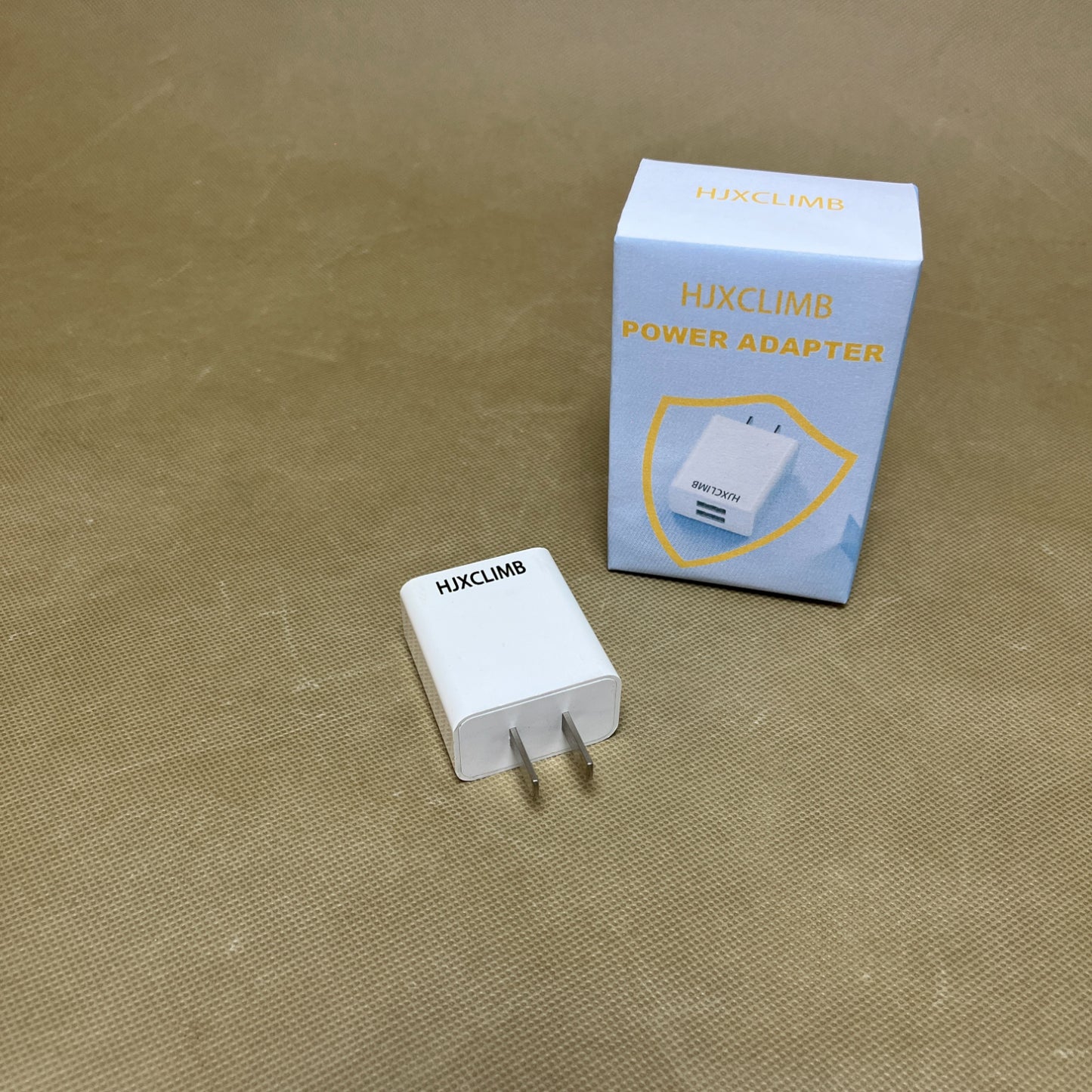 HJXCLIMB   Power adapters,USB Wall Charger ,Dual Port Cube Power Adapter Plug Block Charging Box Brick