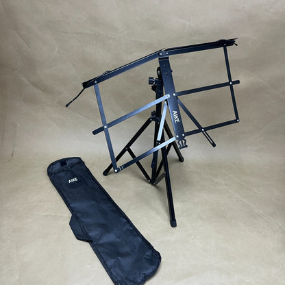 AIKE  Music stands and stands for musical instruments, Foldable & Portable Metal Sheet Music Stand with Carrying Bag