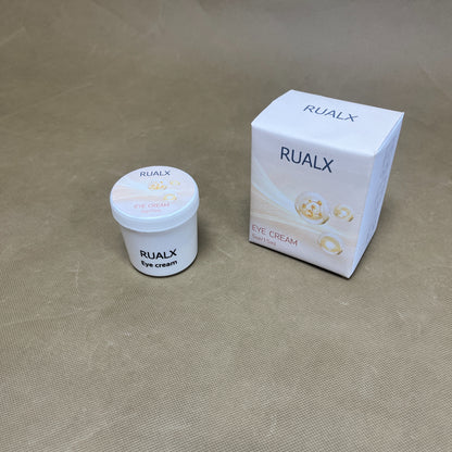 RUALX  Eye cream, Rich Hydrating Eye Cream For Minimizing Dark Circles, Vegan & Cruelty-free