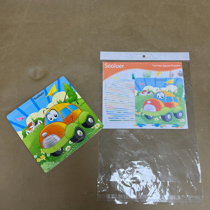 Sooluer  Jigsaw puzzles ,Cars Puzzles for Kids Ages 4-8,Children Learning Educational Puzzles for Boys and Girls