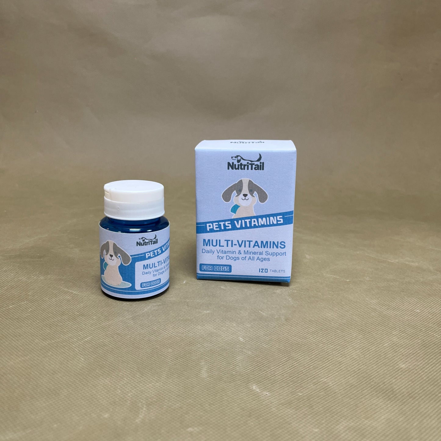 NutriTail  Vitamins for pets,Advanced Multivitamins for Dogs , Natural Daily Vitamin and Mineral Nutritional Supplement