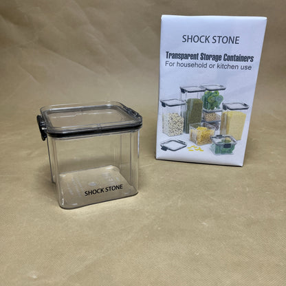 SHOCK STONE  Containers for household or kitchen use , Plastic Storage Containers for Kitchen & Pantry Organization and Storage
