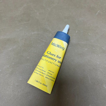 MicWing   Glues for stationery use, Liquid Clear Glues Adhesive, for Art Crafts Project for School Home