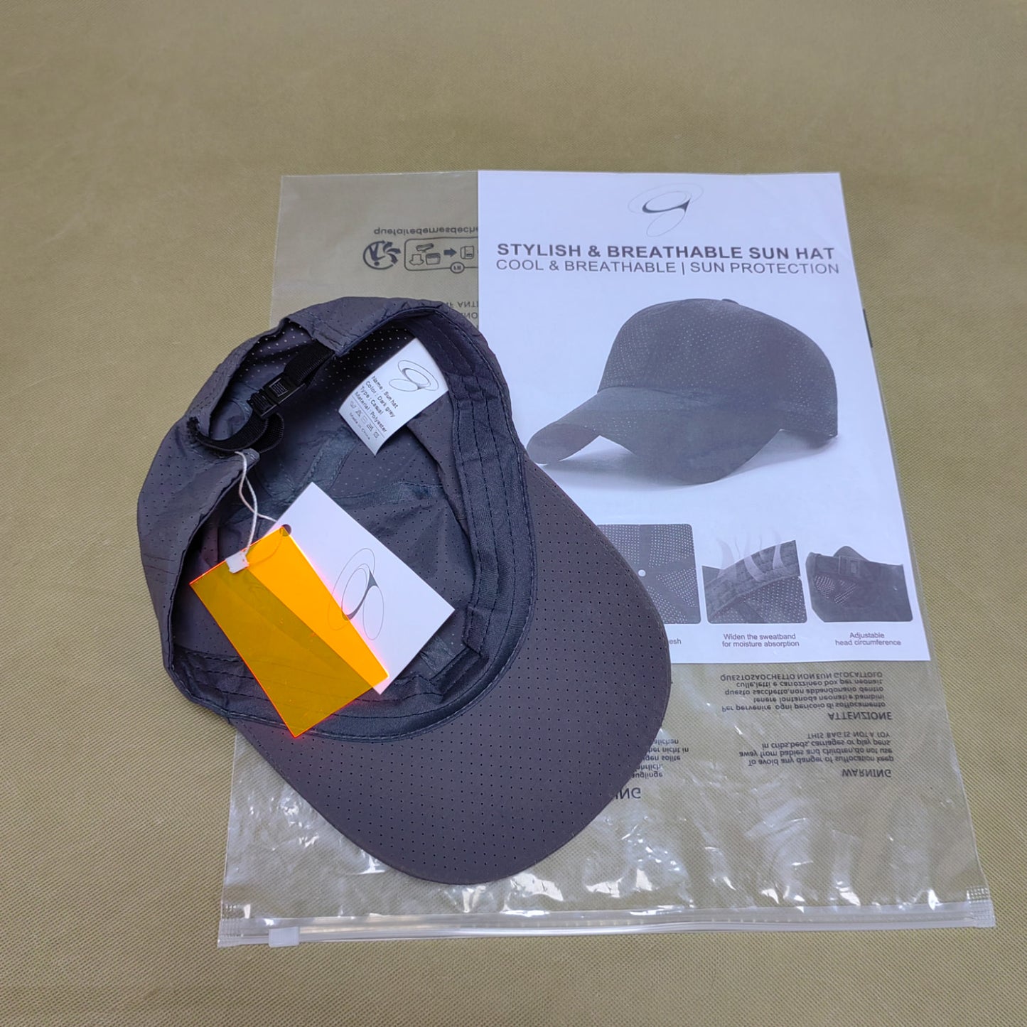 Sun Hat,Cooling Performance Hat - Unisex Cap for Workouts, Golf Running