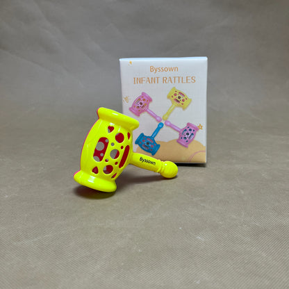 Byssown  Infant toys, Newborn Hand Catching Toy , Grasp & Shake Shine Rattle Developmental Toy