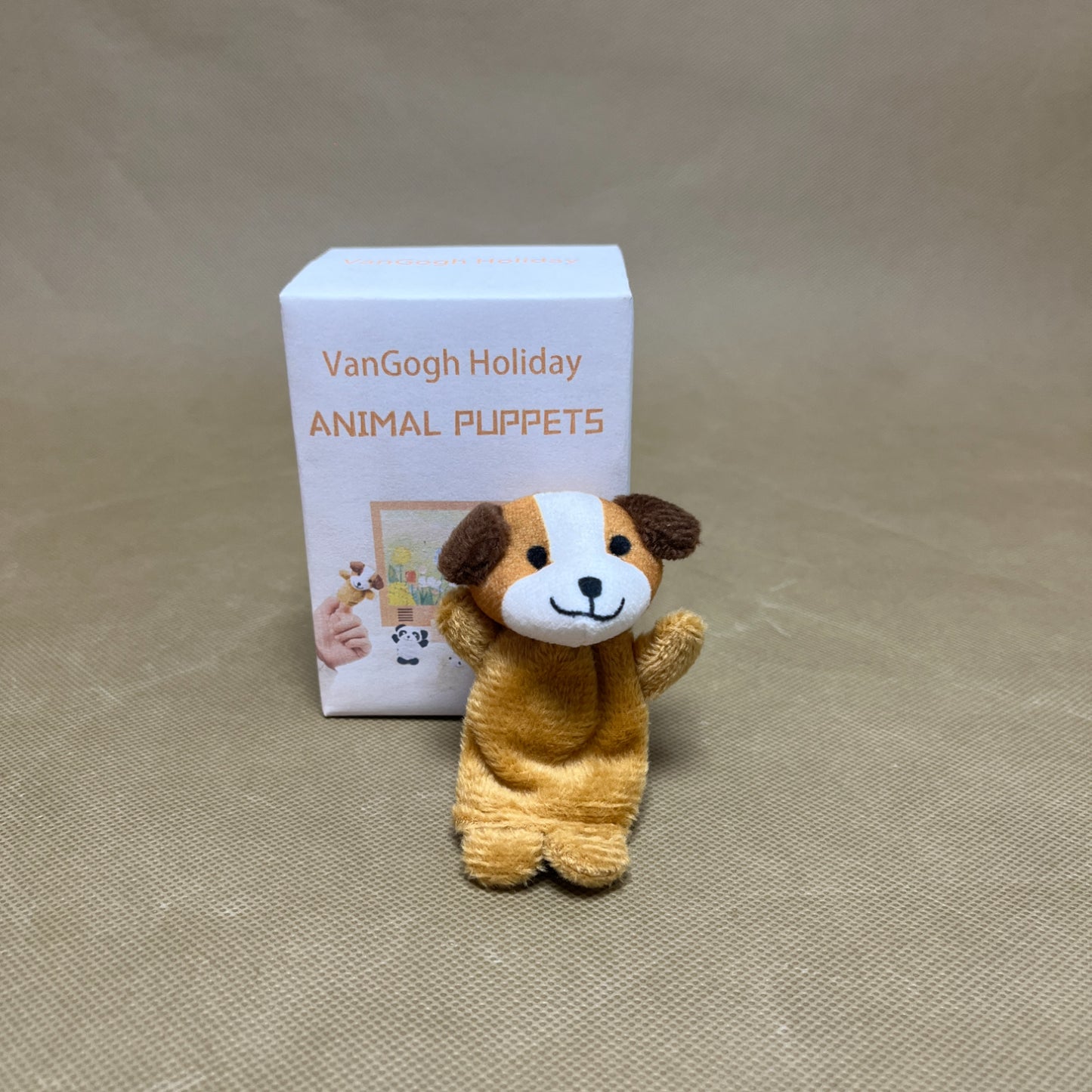 VanGogh Holiday  Toys, namely, puppets and accessories there for,Dog Hand Puppet Puppy Muppets , for Adults and Kids