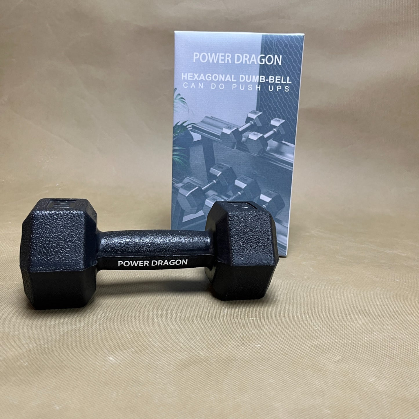 POWER DRAGON  Dumb-bells  ,Neoprene Dumbbell , Anti-roll, Hex Shape ,for Men & Women