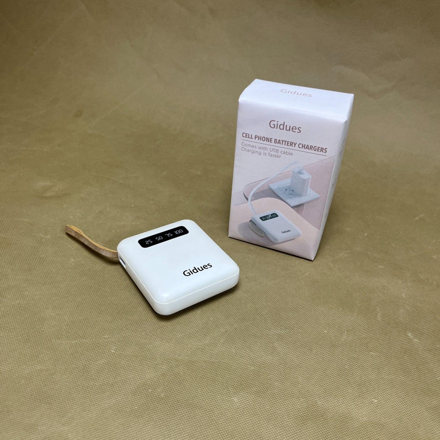 Gidues  Cell phone battery chargers ,Portable Charger Power Bank ,LED Display USB-C Portable Cell Phone Charger