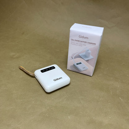 Gidues  Cell phone battery chargers ,Portable Charger Power Bank ,LED Display USB-C Portable Cell Phone Charger