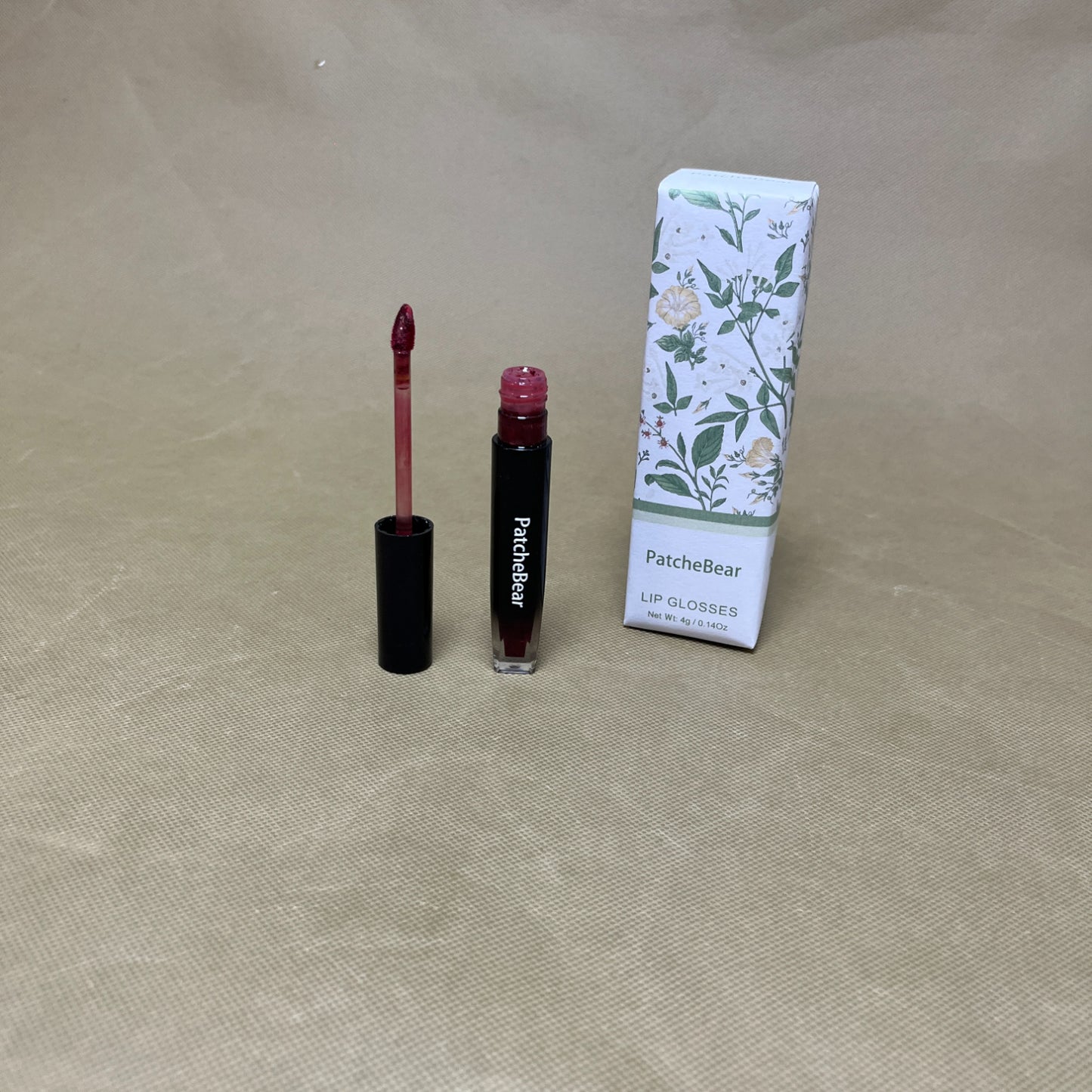 PatcheBear  Cosmetics, Nourishing, Non-Sticky Ultra-Shine Lip Gloss With Sheer Color