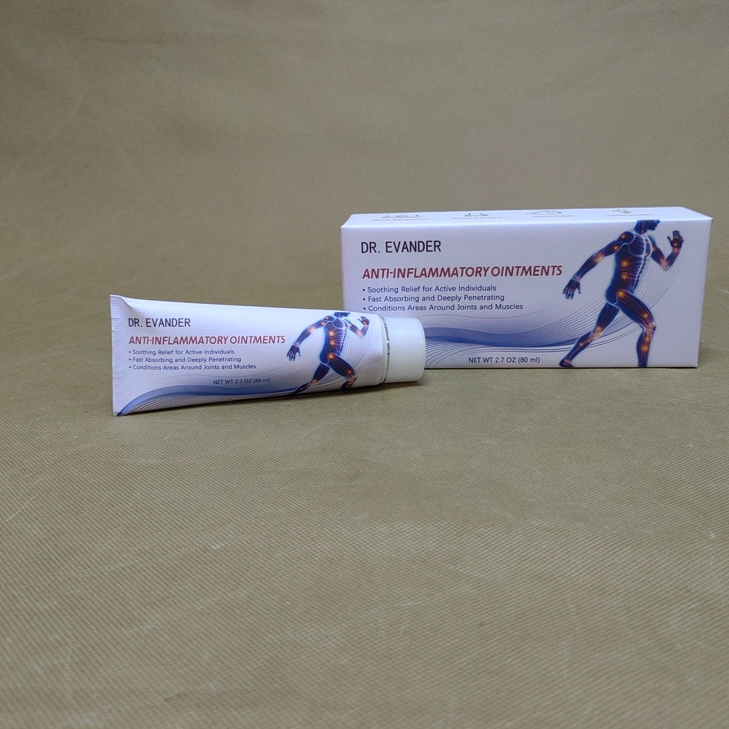 DR.EVANDER Anti-inflammatory ointments,Advanced Pain Relief Topical Anti Inflammatory Cream to Soothe Muscle & Joint Pain