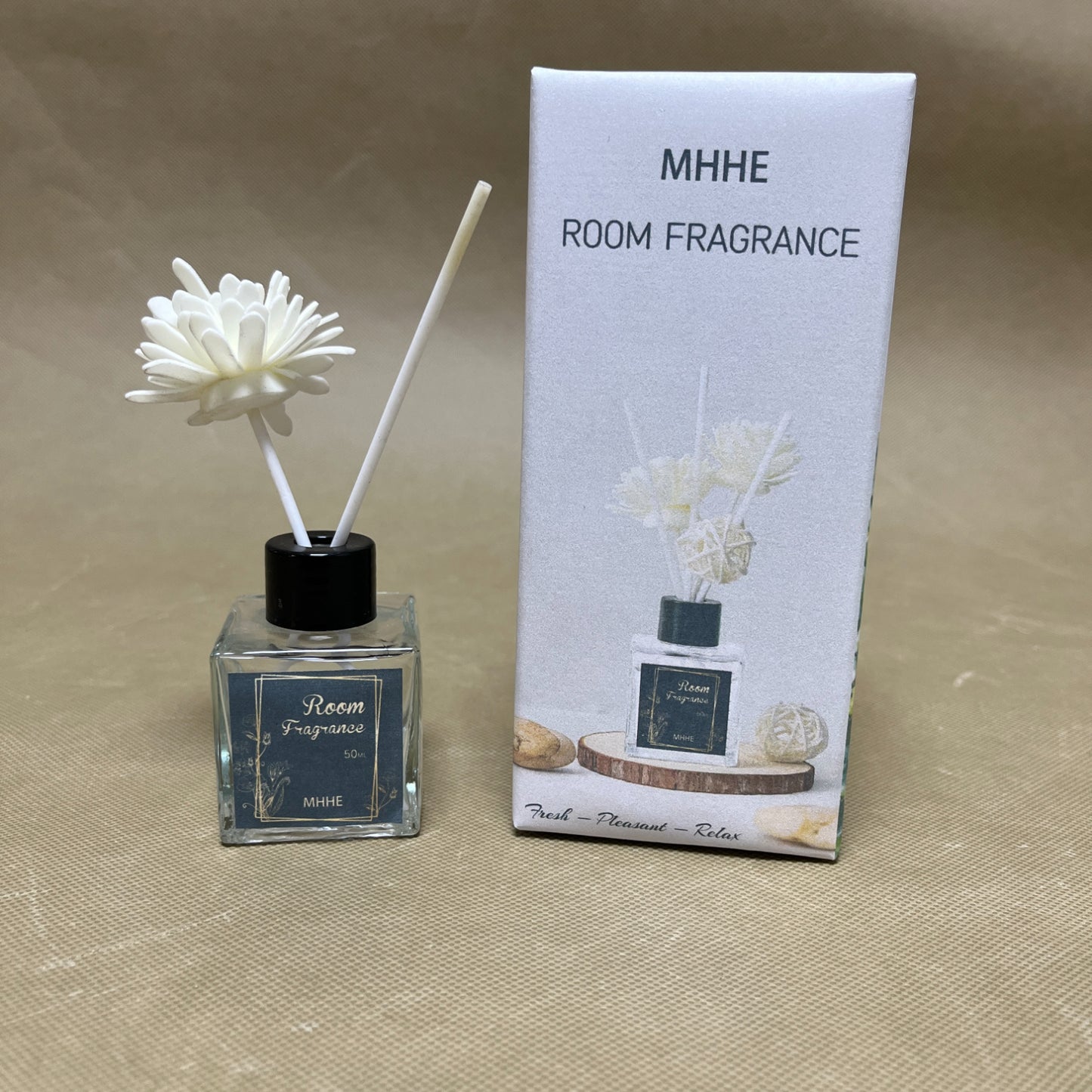 MHHE  Room fragrances,Home Fragrance Reed Diffuser for Bathroom Shelf Decor