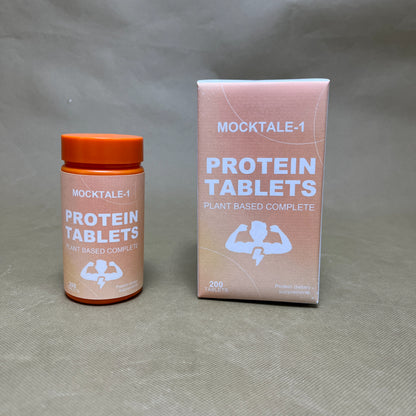MOCKTALE-1    protein dietary supplements, Plant Protein Naturally Flavored Vegan Vegetarian Protein Dietary Supplement