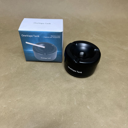OneVape Tank  Ashtrays for smokers ,Waterproof Windproof Stainless Steel Ash Trays ,Durable, Easy to Clean