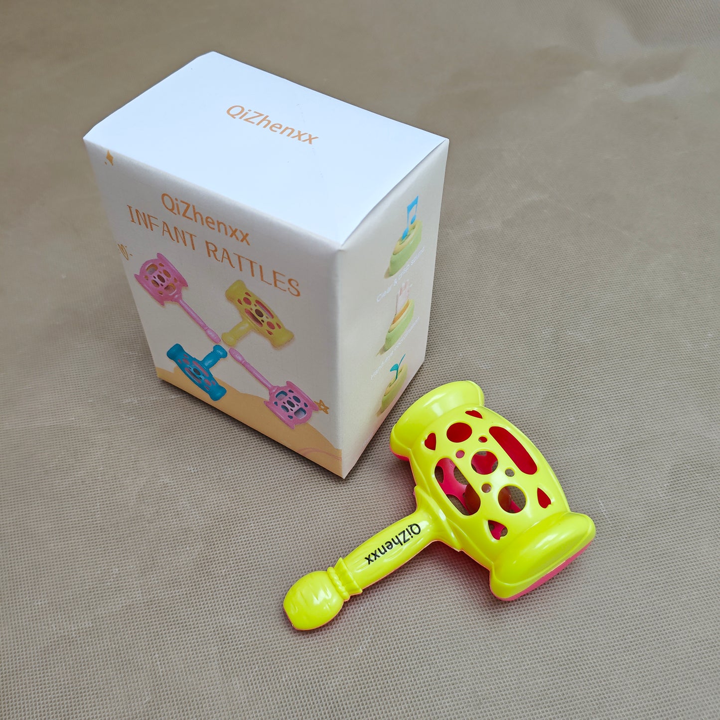 QiZhenxx Infant toys ,Baby Rattles ,Party Favors for Baby Showers & Celebrations