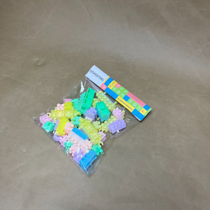QISHOUTING  Toy construction blocks ,Mega Building Blocks for preschoo,for Toddler to Improve Imagination、Creativity、Hands-on Ability