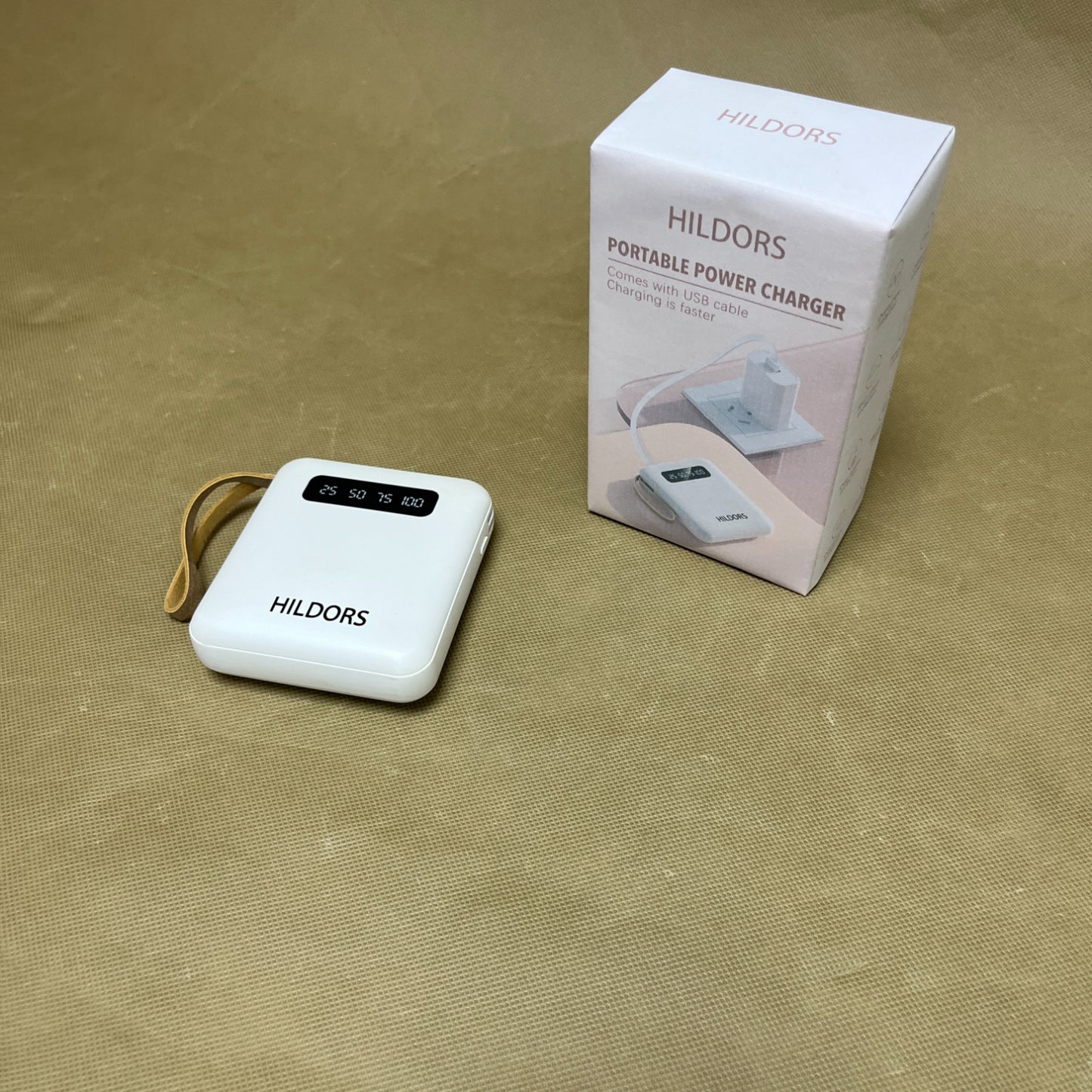HILDORS  Portable power chargers  ,Portable Charger ,LCD Display Power Bank