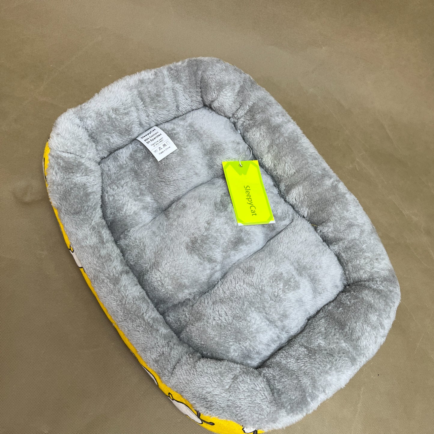SleepyCat  Pet cushions, Beds for Indoor Cats,  Non-Slip Bottom Washable Mat for Small Pet Puppy Rabbit, Small