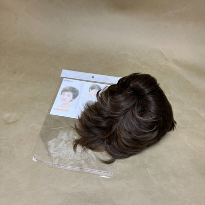 Afrikiss  Human hair,Hair Toppers for Women Real Human Hair for Thinning,Natural-Looking, No Glue, Breathable, Lightweight