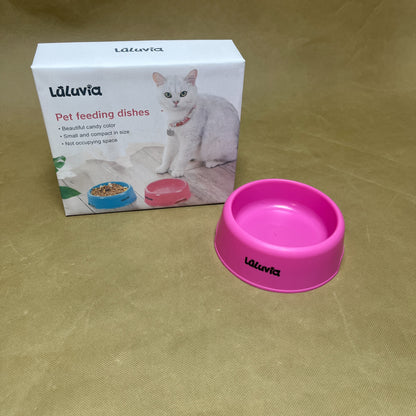 Luluvia   Pet feeding dishes, Pet Plastic Bowls, Plastic Dog Bowls for Puppy Dogs, Reusable Dog Food Bowl